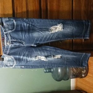 Capri womens jeans size 9